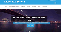 Desktop Screenshot of laureltaxi.com